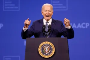 Joe Biden, presidente de Estados Unidos. EFE/EPA/CAROLINE BREHMAN