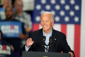 Joe Biden, presidente de Estados Unidos. EFE/EPA/STEVE APPS