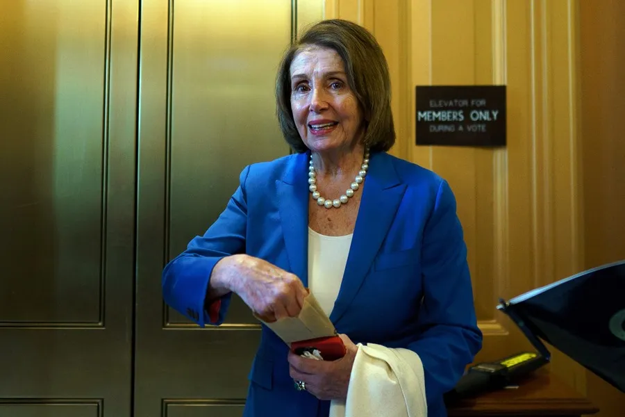 La expresidenta de la Cámara de Representantes estadounidense, Nancy Pelosi. EFE/WILL OLIVER/ Archivo