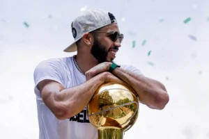 Imagen de archivo Jayson Tatum de los Boston Celtics. EFE/EPA/CJ GUNTHER