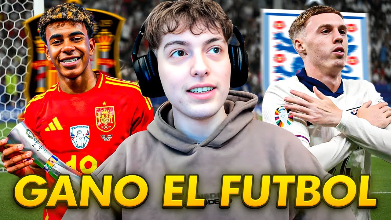 España Inglaterra final Eurocopa resumen video