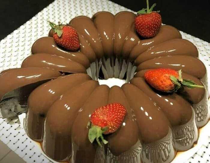 Gelatina de chocolate con galletas: rico postre para la merienda