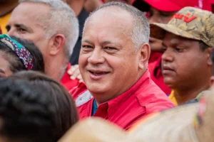 Fotografía de archivo del primer vicepresidente del Partido Socialista Unido de Venezuela (PSUV), Diosdado Cabello. EFE/Rayner Peña
