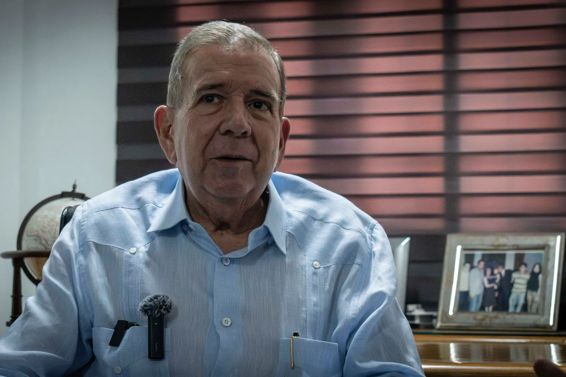 Fotografía de archivo del candidato a la presidencia de Venezuela por la Plataforma Unitaria Democrática (PUD), Edmundo González Urrutia. EFE/Luis Carlos Sánchez