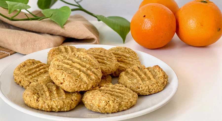 Galletas de avena con naranja: ricas para las tardes de merienda