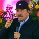 Fotografía de archivo del 12 de septiembre de 2017 del presidente de Nicaragua, Daniel Ortega. EFE/ Jorge Torres
