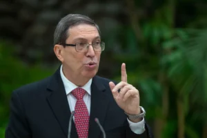 Fotografía de archivo del canciller de Cuba Bruno Rodríguez Padilla, en La Habana (Cuba). EFE/Yander Zamora