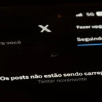 Fotografía de un celular que muestra la aplicación de la red social X momentos después de haber dejado de funcionar en Brasil debido a un bloqueo impuesto por el Supremo Tribunal Federal, el 30 de agosto de 2024, en Sao Paulo (Brasil). EFE/ Isaac Fontana