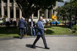 El embajador español en Venezuela, Ramón Santos, en una imagen de archivo en Caracas. EFE/ Miguel Gutiérrez