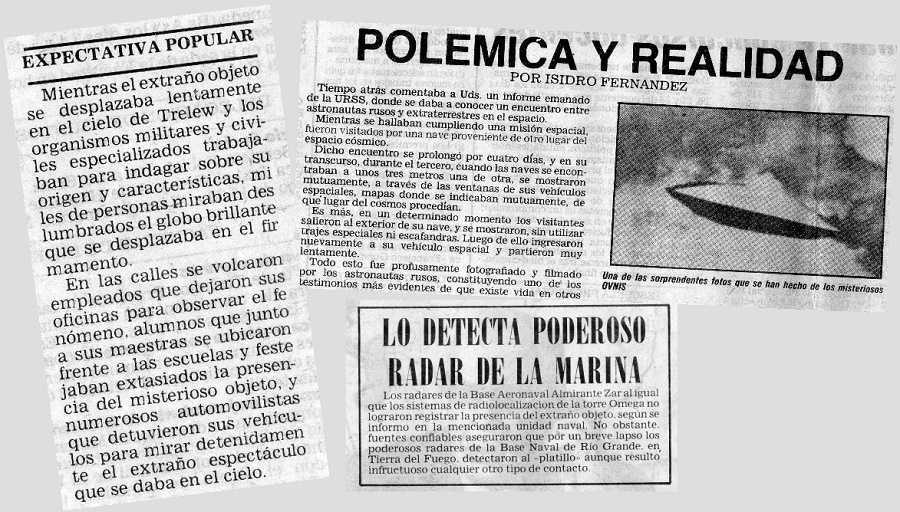 Batalla contra extraterrestres en Argentina