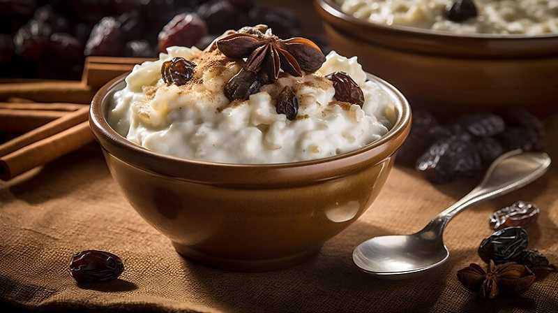 Arroz con leche y pasas: delicioso postre para la familia