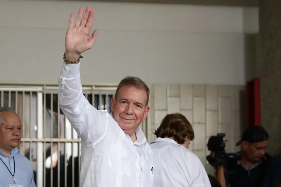 Imagen de archivo del excandidato a la presidencia de Venezuela, Edmundo González Urrutia. EFE/ Ronald Peña R.