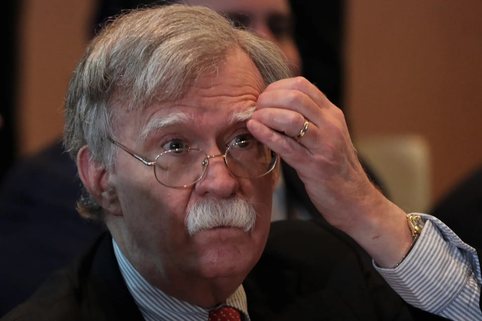 John Bolton, exconsejero de Seguridad Nacional de Donald Trump en la Casa Blanca, en una fotografía de archivo. EFE/Paolo Aguilar