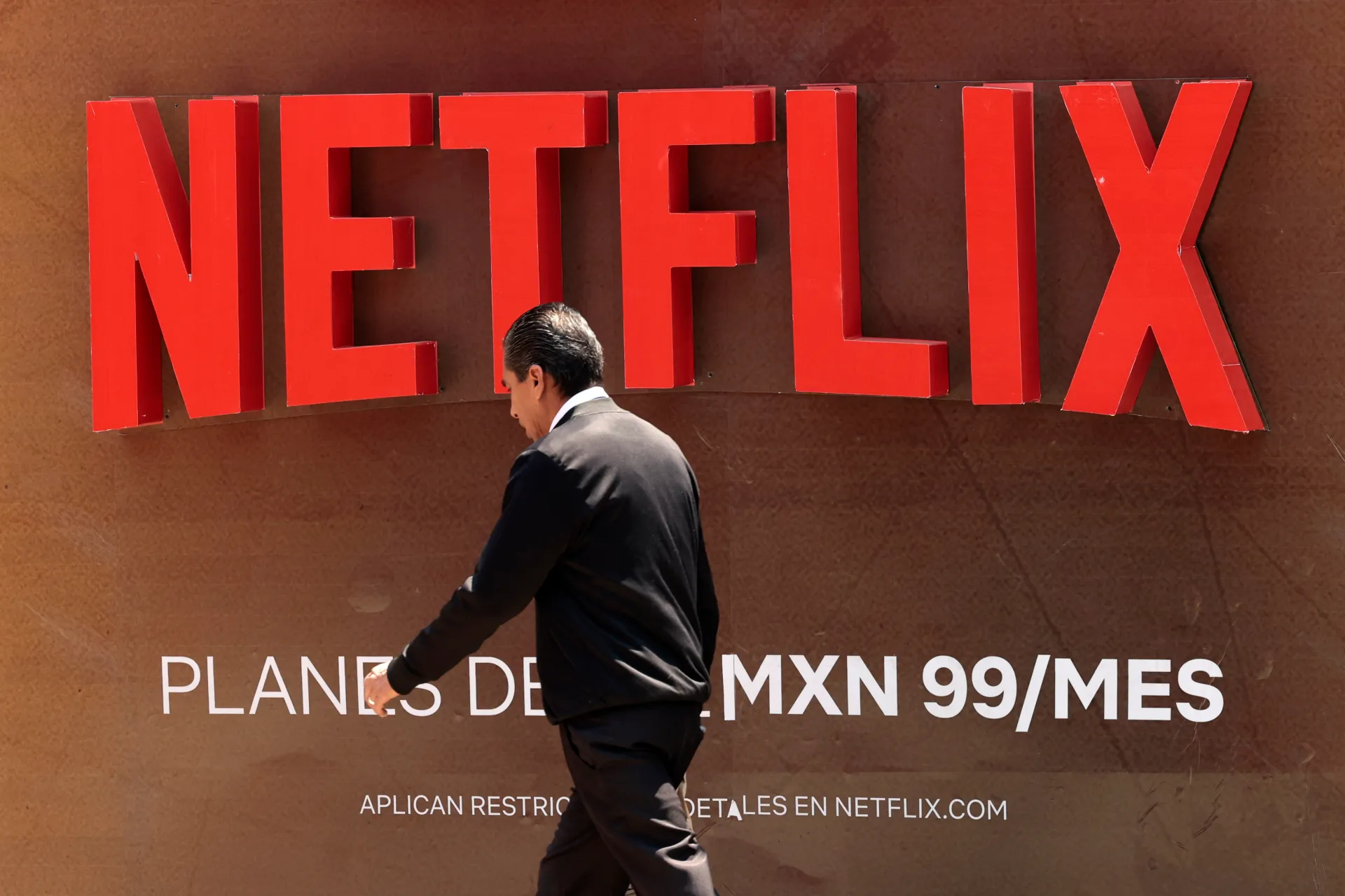 Fotografía de archivo de un logotipo de la plataforma Netflix en la Ciudad de México (México). EFE/ José Méndez