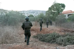 Soldados israelíes en el sur de Líbano. EFE/ Ejército de Israel