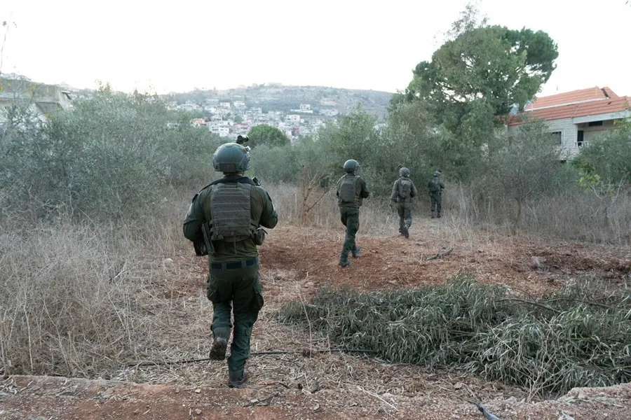 Soldados israelíes en el sur de Líbano. EFE/ Ejército de Israel