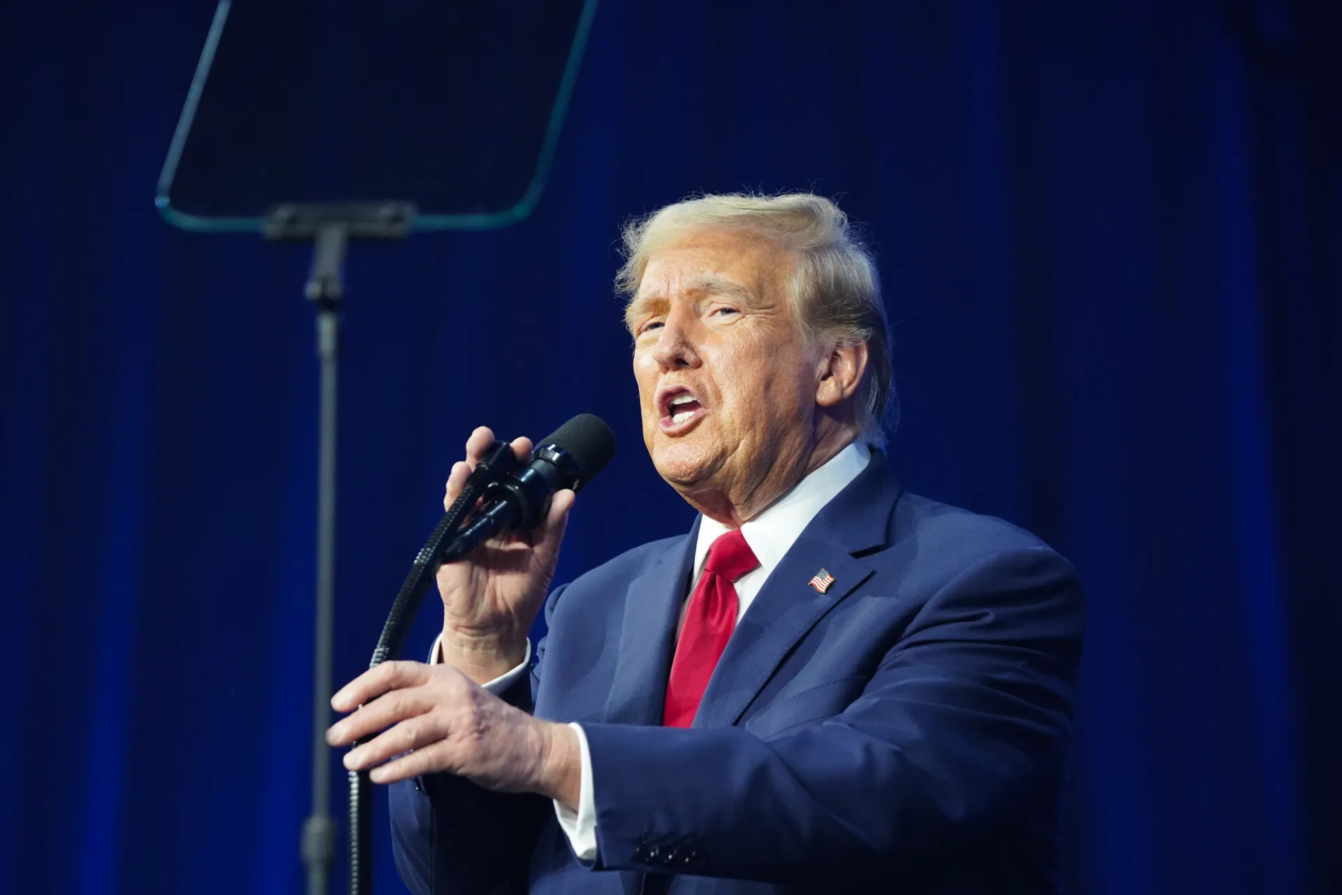El expresidente de EE.UU. Donald Trump, en una fotografía de archivo. EFE/Dieu-Nialo Chery