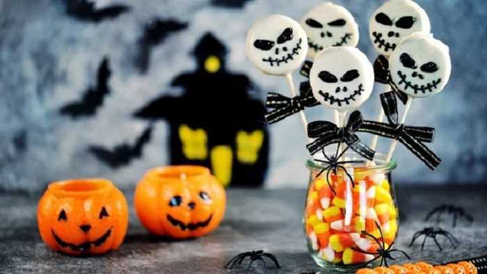 Cake pops de calaveras