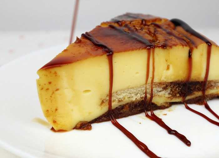 Flan sin horno