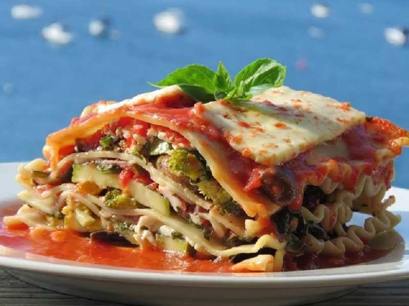 Lasaña de verduras: sabrosa receta muy fácil de preparar