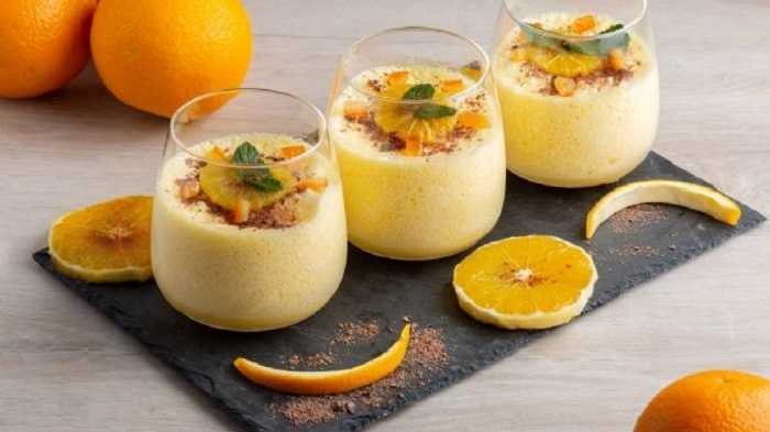 Mousse de naranja