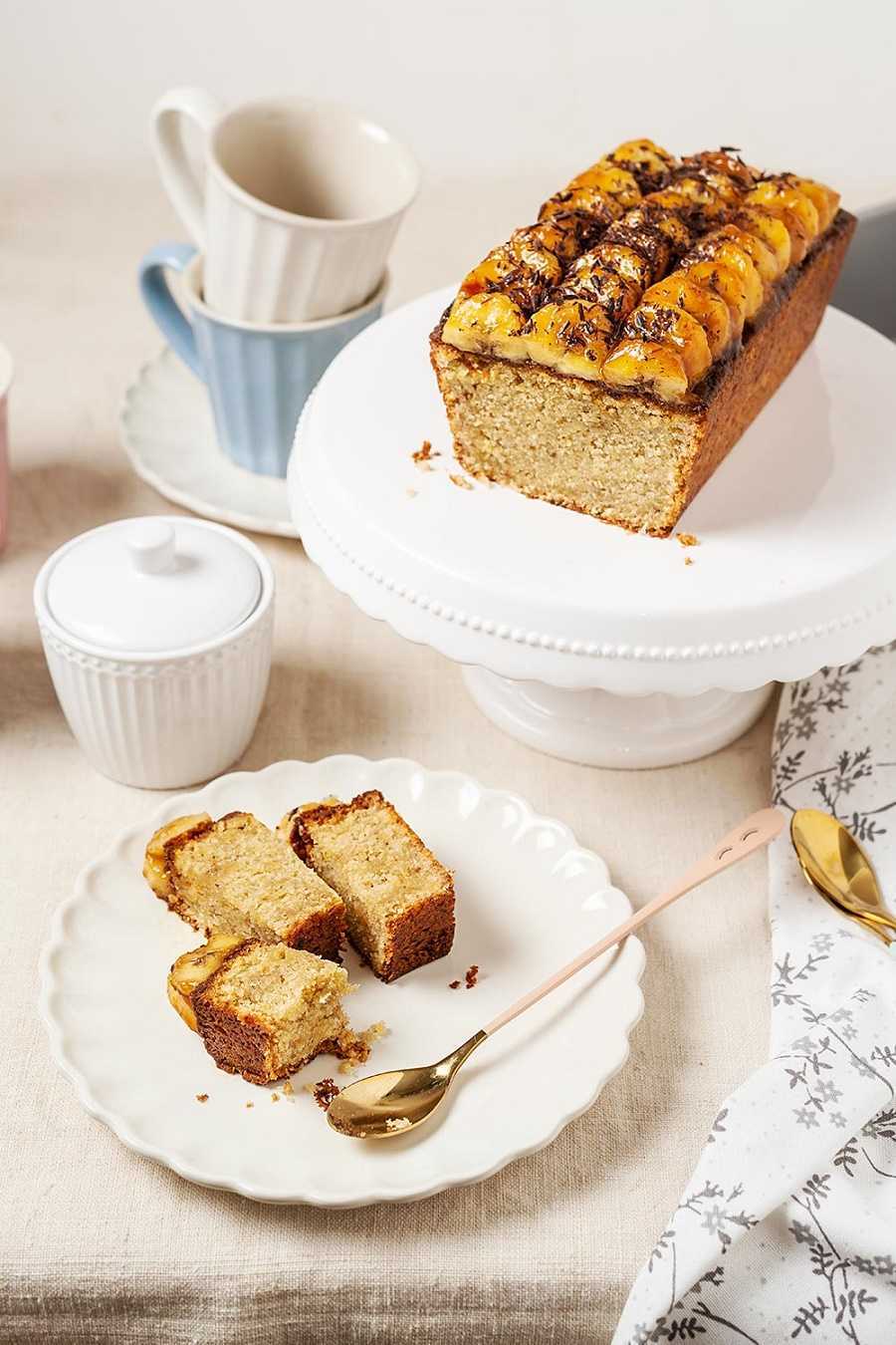 Bizcocho húmedo de cambur y coco: prepara este delicioso postre