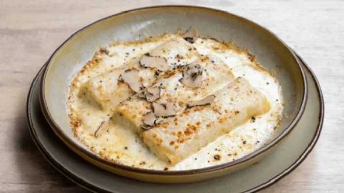 Canelones de atún