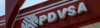 Logo de PDVSA. Crédito: FEDERICO PARRA/AFP/Getty Images) AFP/Getty Images