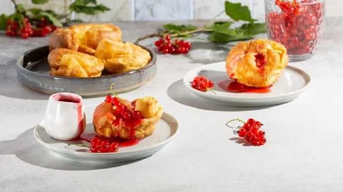 Muffins de frutos rojos