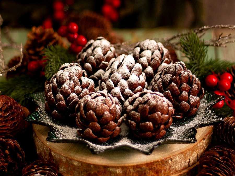 Piñas de chocolate: así puedes preparar este sabroso postre