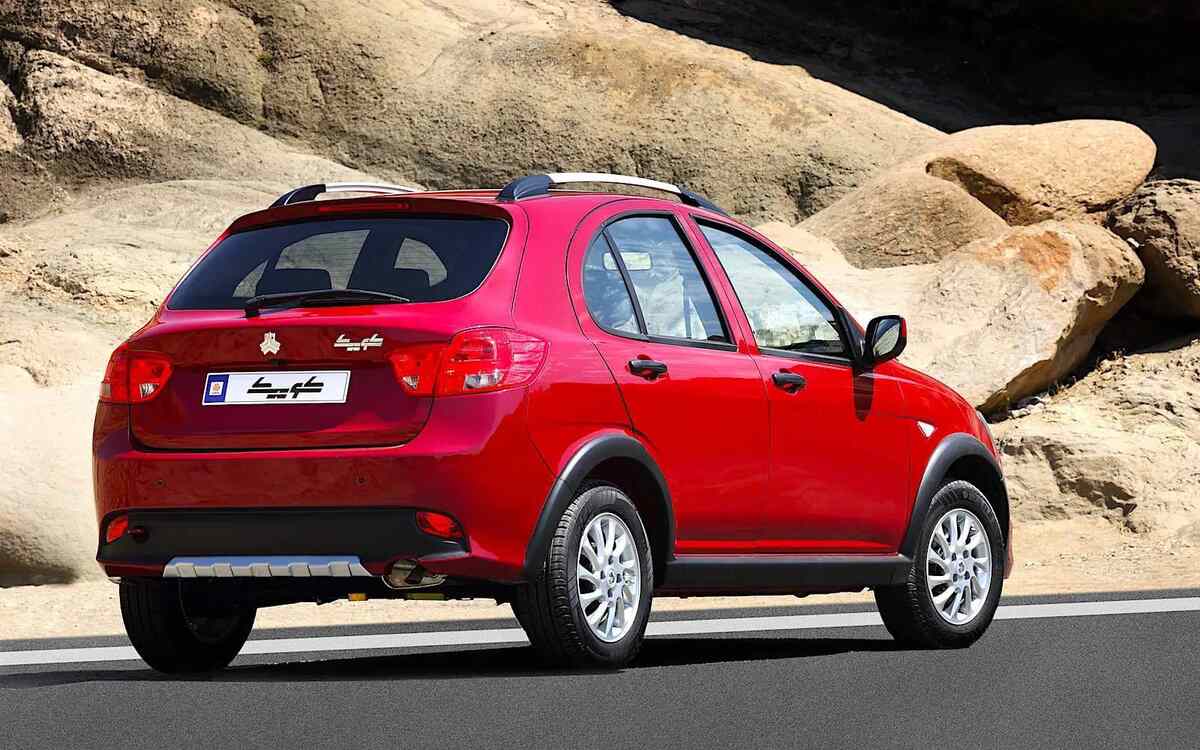 Carros iraníes en Venezuela Saipa Quick Rojo