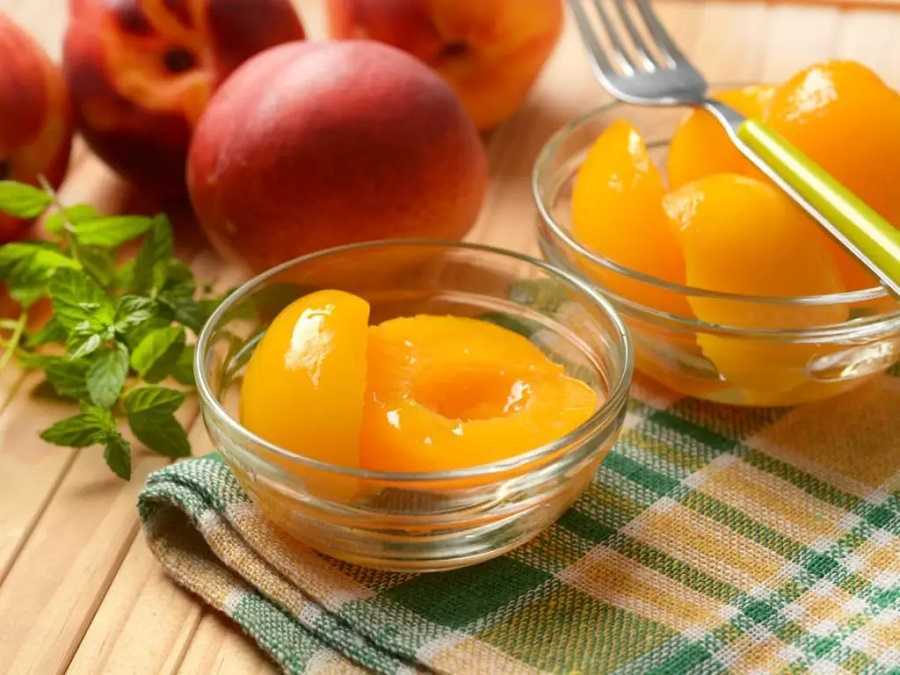 Duraznos en almíbar: sabroso postre para toda la familia