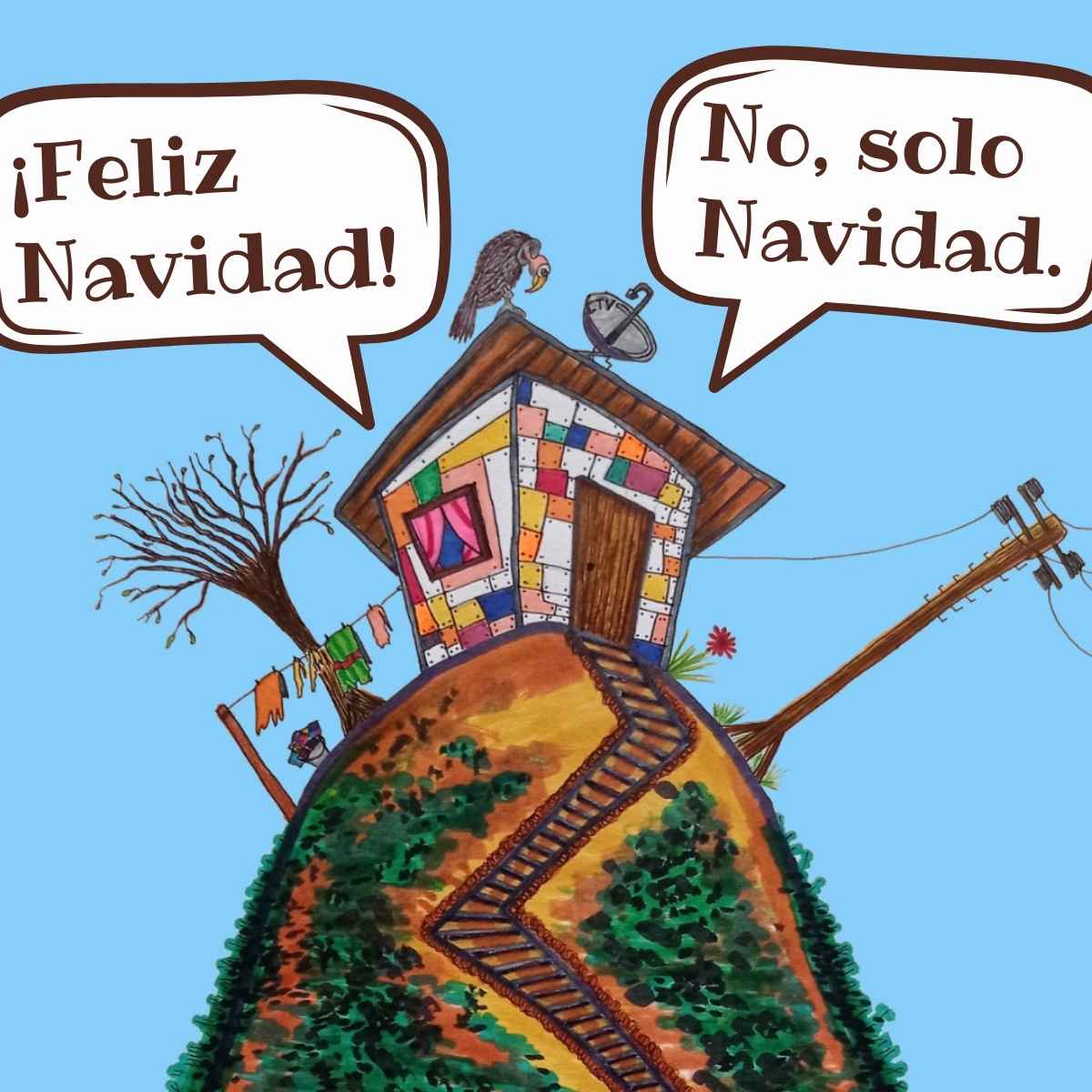 A secas - La casita