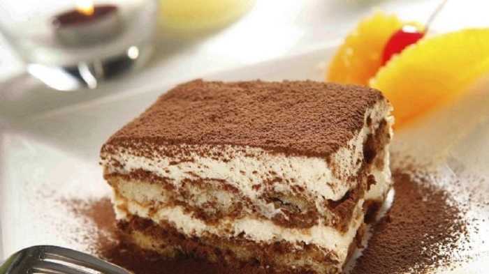 Tiramisú de café con galletas María