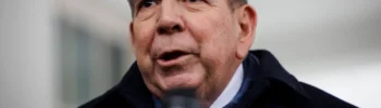 Edmundo González Urrutia, durante su visita a Washington el 6 de enero de 2025.