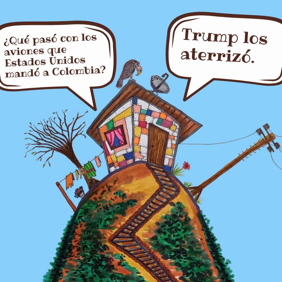 La casita - Aterrizaje forzoso