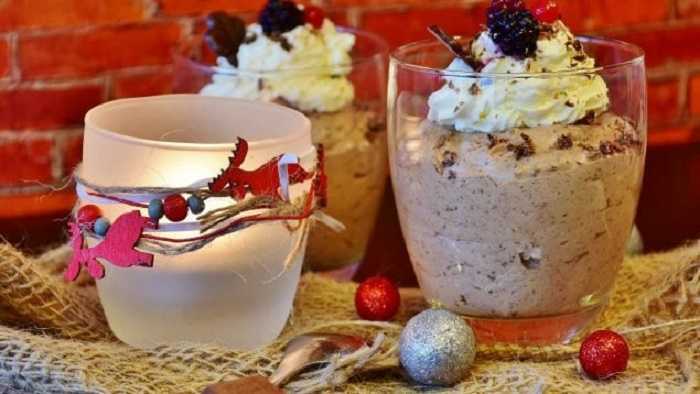 Mousse de turrón