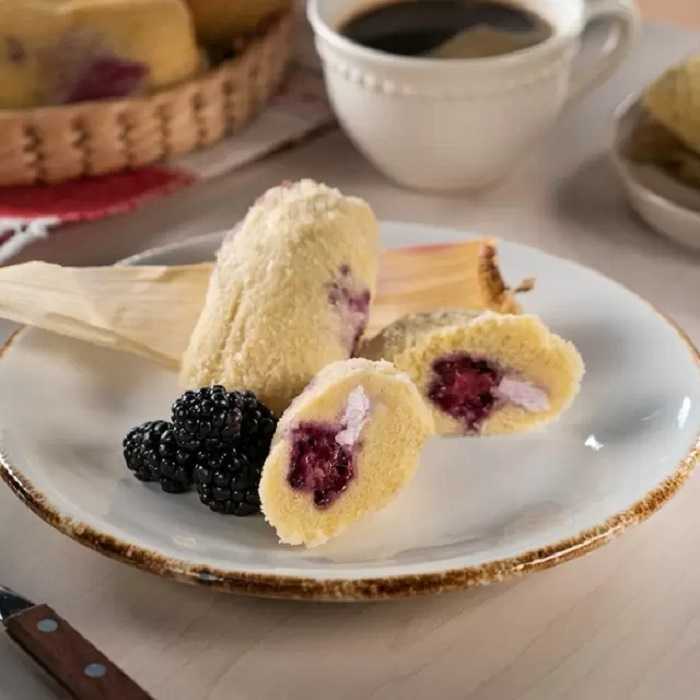 Tamales de queso con zarzamora: así puedes preparar esta receta