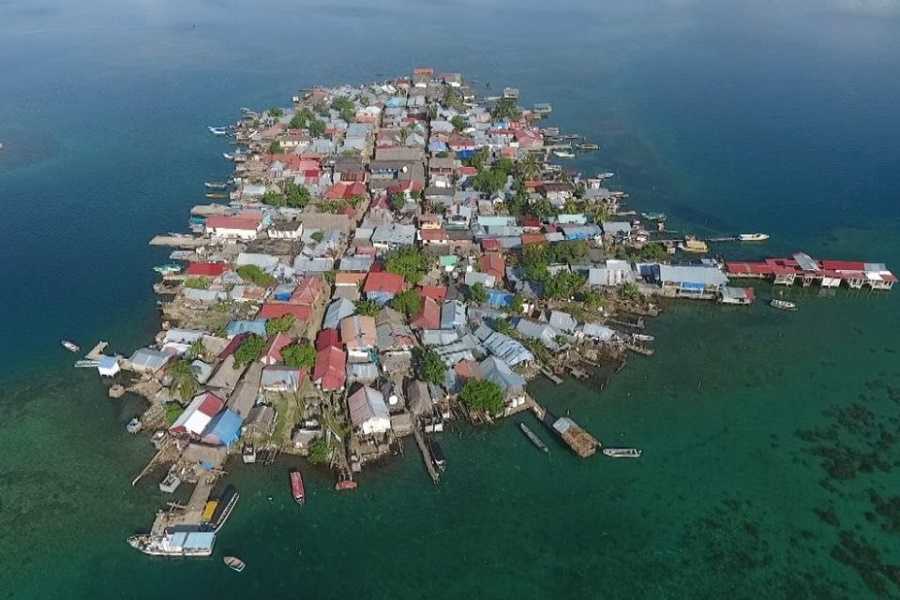 La isla de Panamá en riesgo de ser tragada por el mar