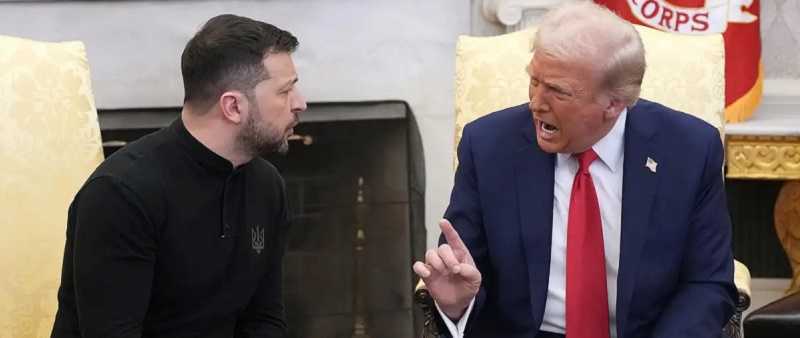 Trump amenaza y humilla a Zelenski