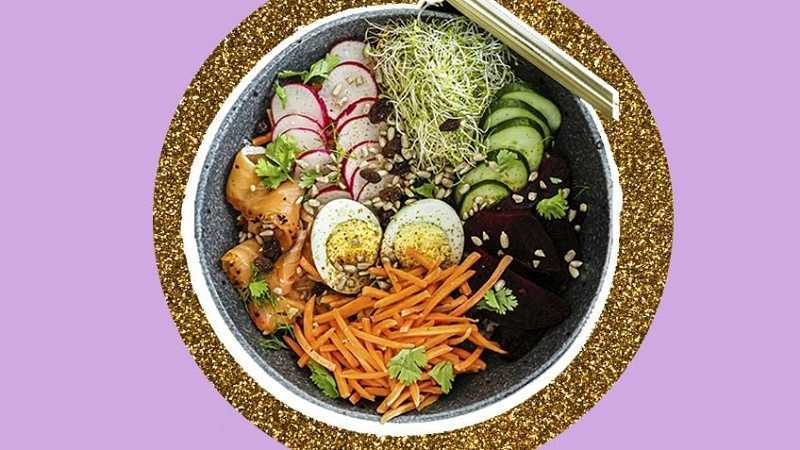 El poke bowl con huevo
