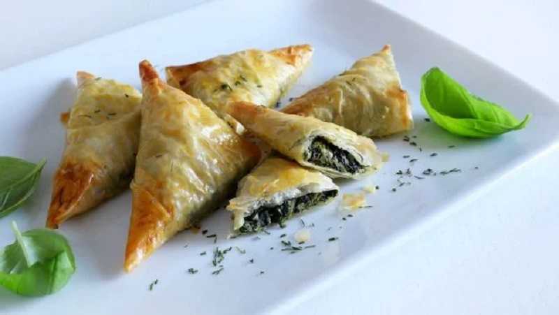 Pastelitos de espinaca y ricota