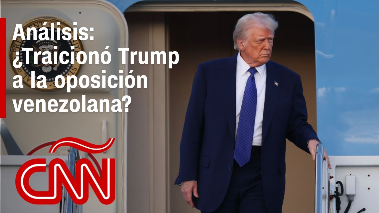 Trump se distanció de oposición venezolana