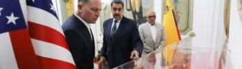 Trum abre el diálogo con Maduro