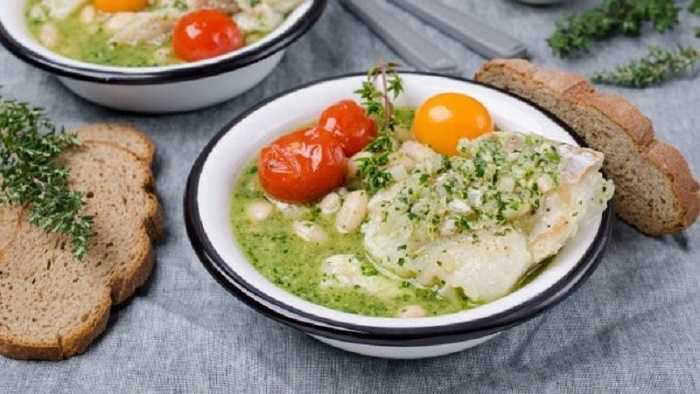 Bacalao en salsa verde