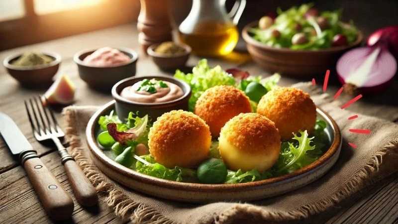 Bolitas de atún con queso
