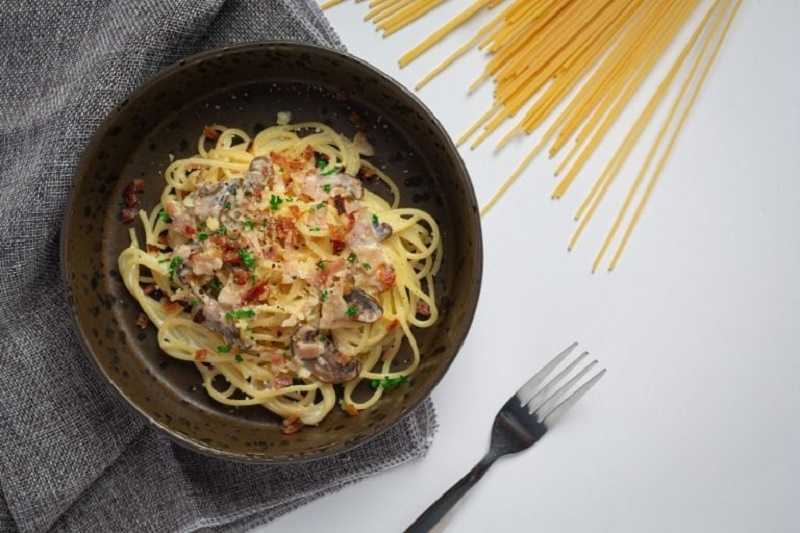 Pasta con anchoas