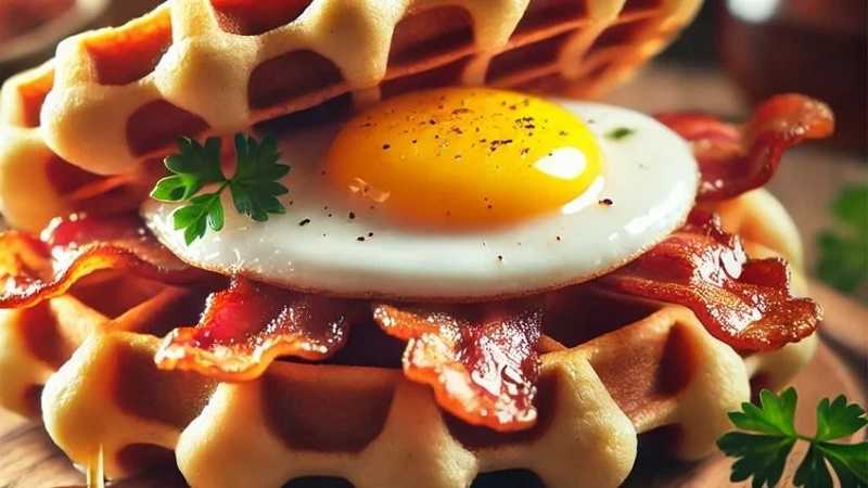Sándwich de waffle