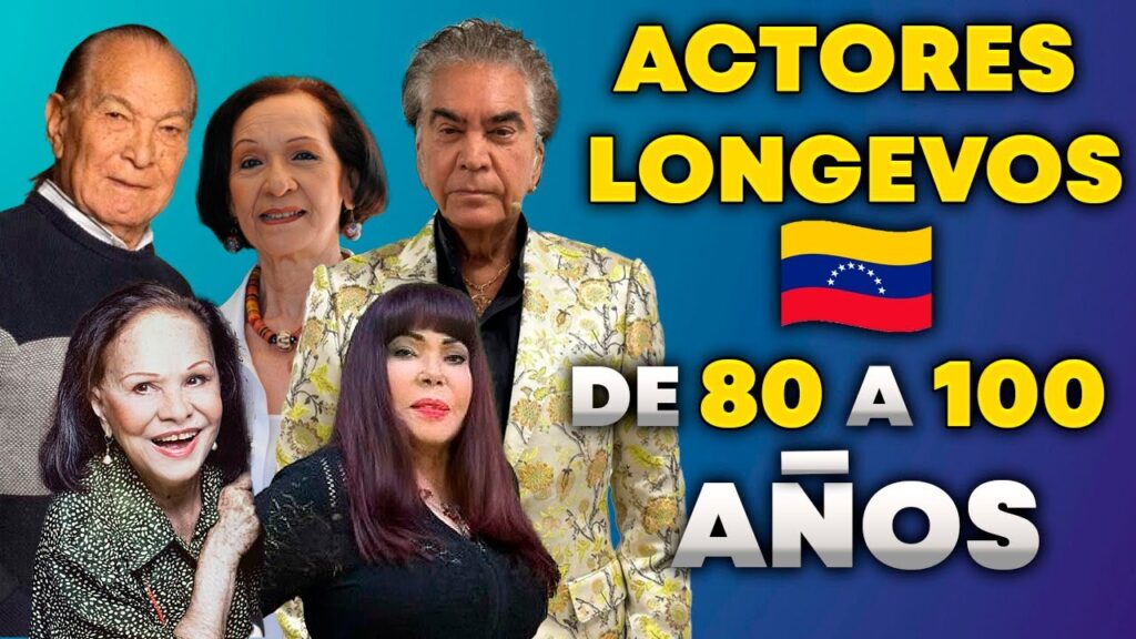 Famosos venezolanos con más de 80 años