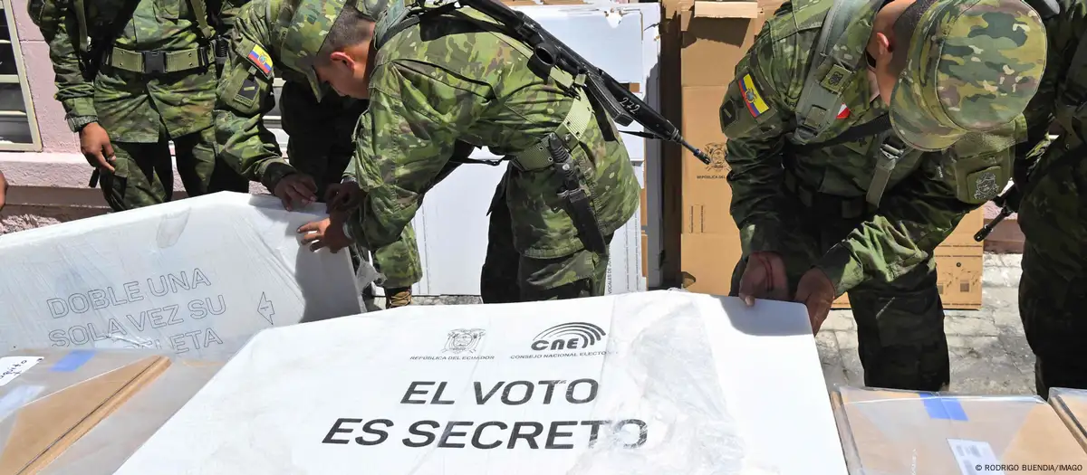 El presidente Dabniel Noboa fue reelegido en la segunda vuelta electoral celebrada el pasado 13 de abril. (Imagen de archivo)
